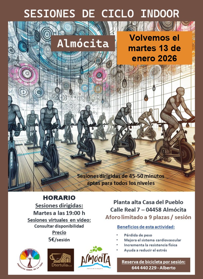 Sesiones de Ciclo Indoor.